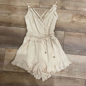 Mable Lace Romper Small NWT